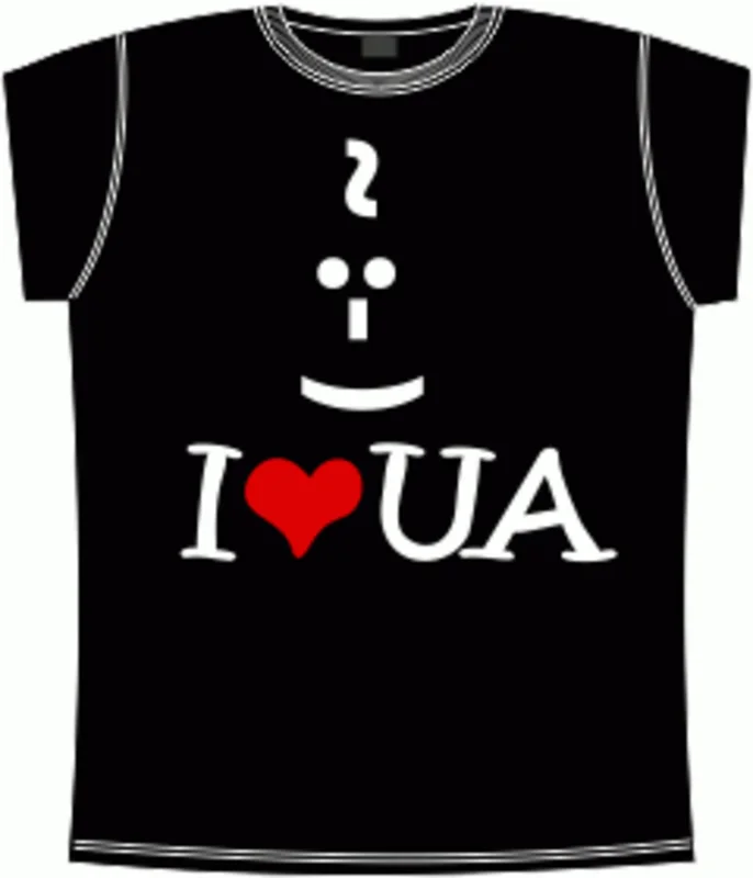Украинские: Smile I Love UA Black